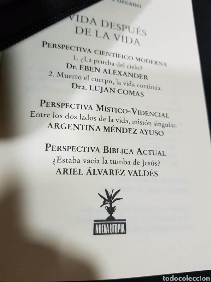 Libros de segunda mano: Vida despu&eacute;s de la vida Benjam&iacute;n Forcano Ed Nueva Utop&iacute;a 2019 - Foto 12