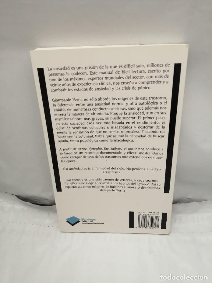 Libros de segunda mano: REENGANCHARSE A LA VIDA: COMPRENDE Y SUPERA LA ANSIEDAD (PRIMERA EDICI&Oacute;N) - Foto 2
