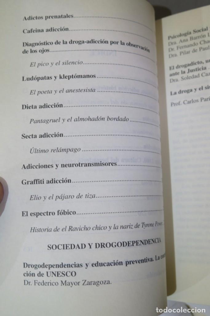 Libros de segunda mano: El universo irrefrenable drogodependencias y psicoadicciones. Gonz&aacute;lez Mas - Foto 3