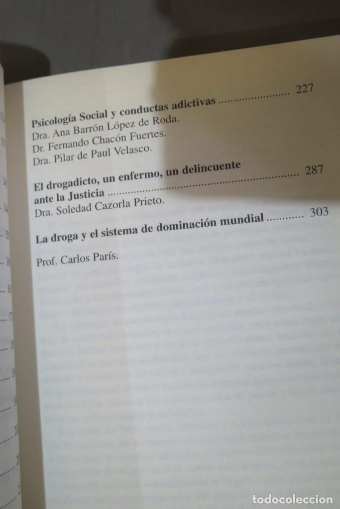 Libros de segunda mano: El universo irrefrenable drogodependencias y psicoadicciones. Gonz&aacute;lez Mas - Foto 4