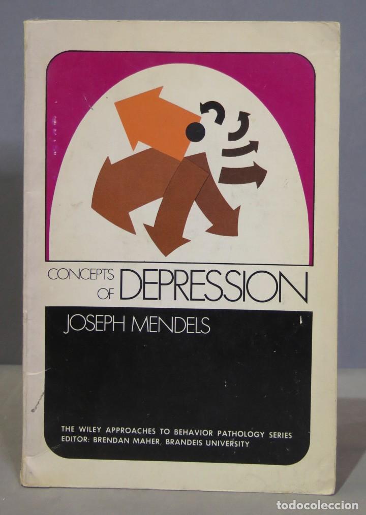 Libros de segunda mano: Concepts of Depression. Mendels - Foto 1