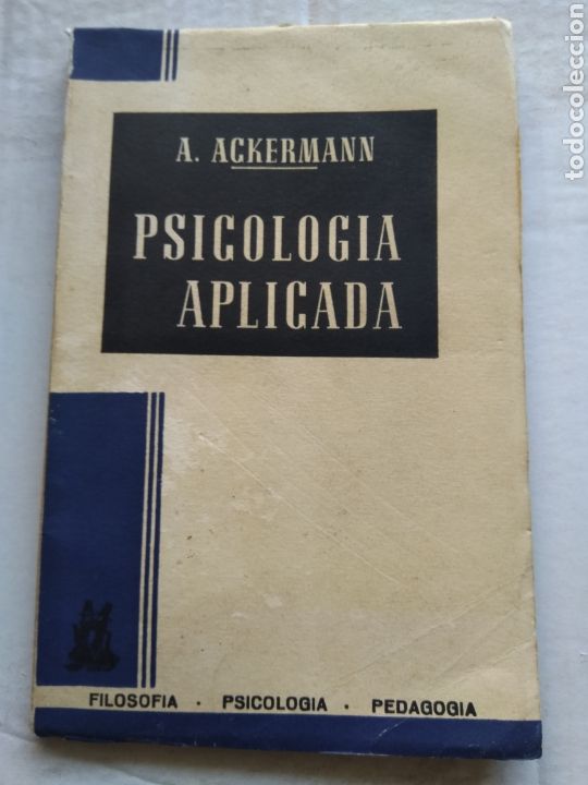 Libros de segunda mano: PSICOLOG&Iacute;A APLICADA/A. ACKERMANN - Foto 1