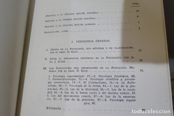 Libros de segunda mano: Manual de psicolog&iacute;a. Katz - Foto 2