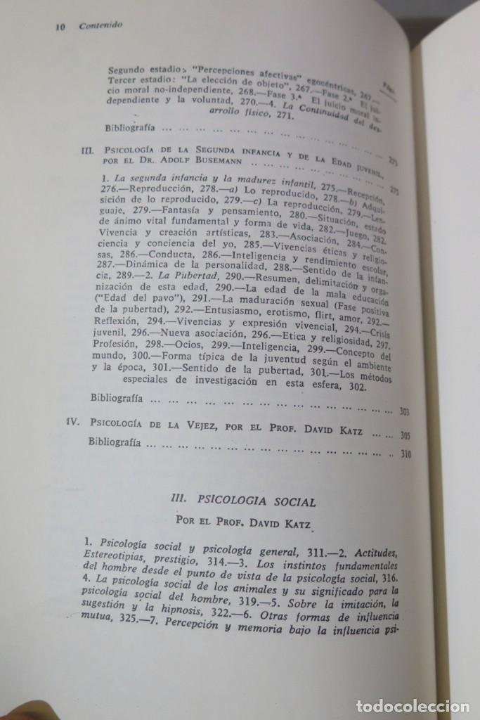 Libros de segunda mano: Manual de psicolog&iacute;a. Katz - Foto 5