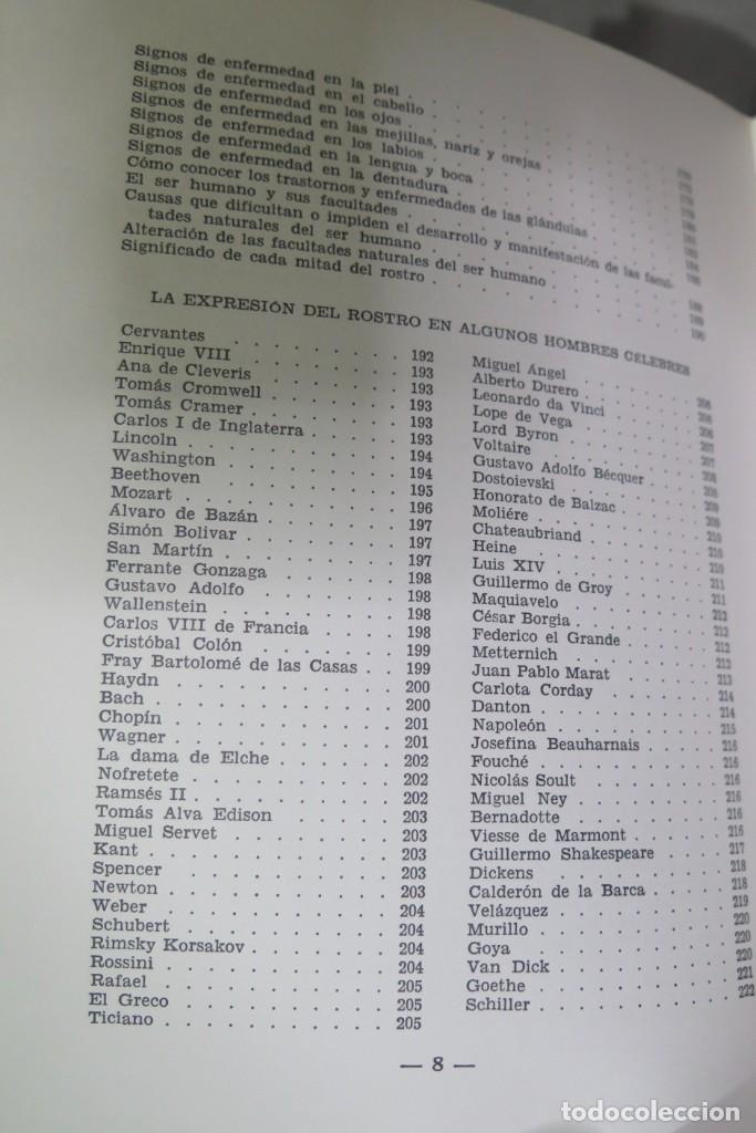 Libros de segunda mano: EXPRESI&Oacute;N DEL ROSTRO COMO CONOCER A LAS PERSONAS. Wander - Foto 5