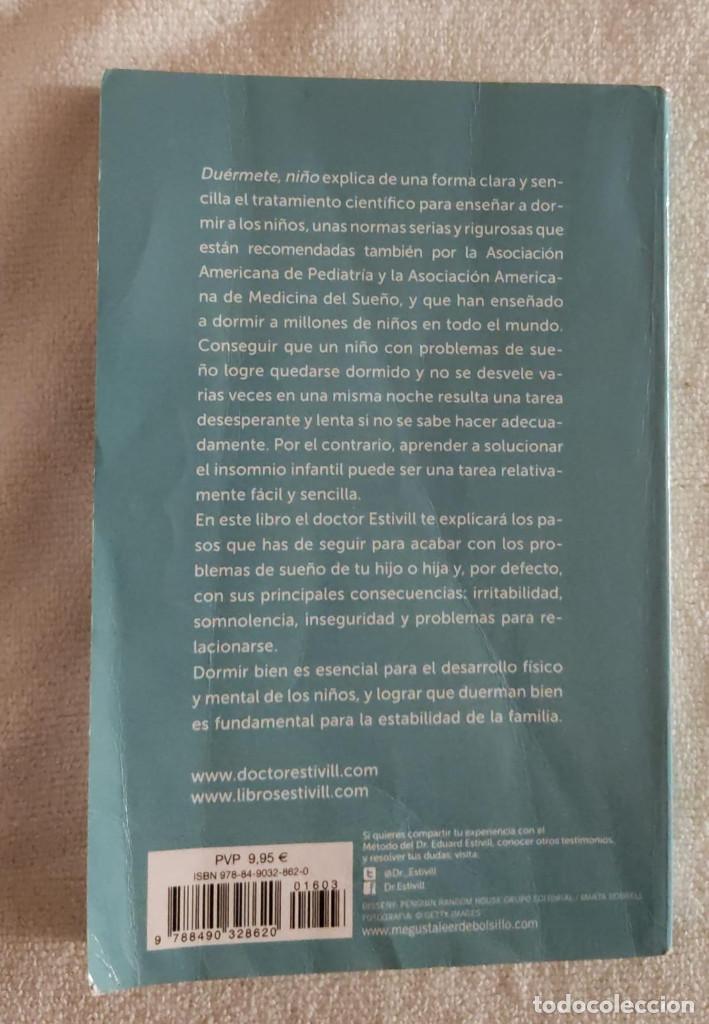 Libros de segunda mano: Du&eacute;rmete, ni&ntilde;o. - Foto 2