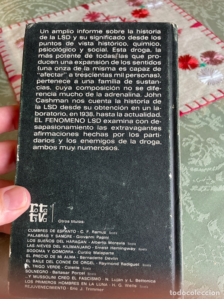 Libros de segunda mano: El fen&oacute;meno LSD (john cashman) - Foto 2