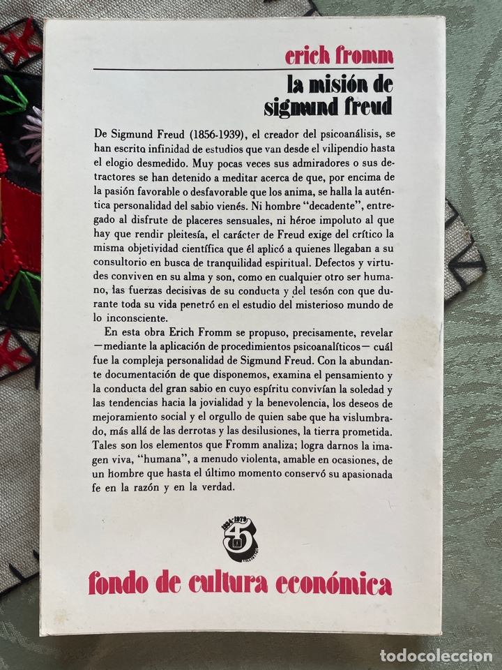 Libros de segunda mano: La mision de SIGMUND FREUD (libro de Erich FROMM) - Foto 2