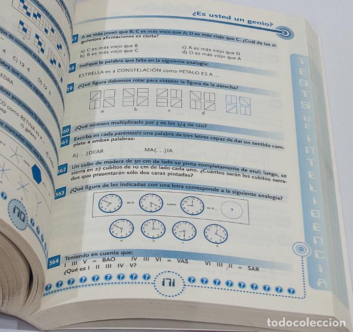 Libros de segunda mano: 1000 TESTS Y JUEGOS DE INTELIGENCIA. SERVILIBRO EDICIONES, S.A. - Foto 4