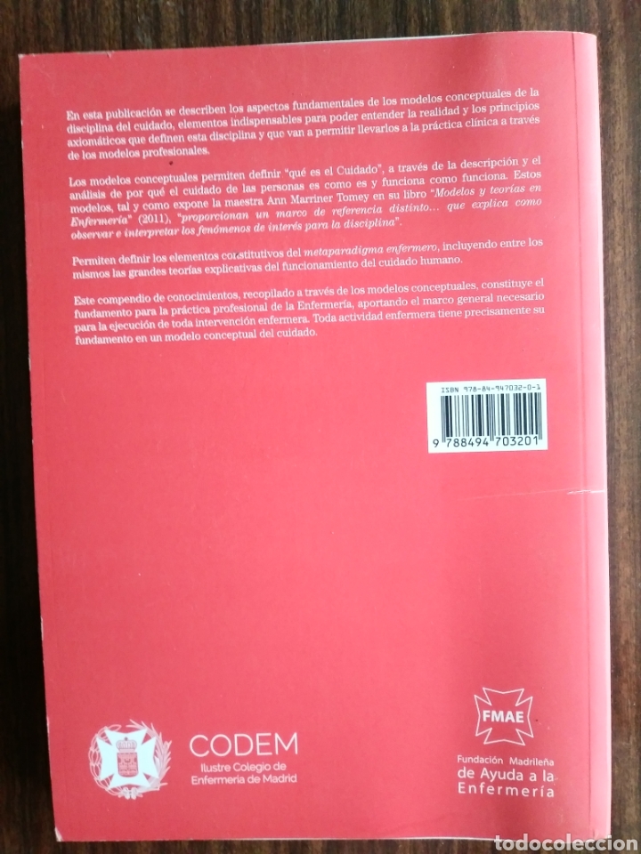 Libros de segunda mano: Modelos conceptuales del cuidado proyecto Cenes - Foto 2
