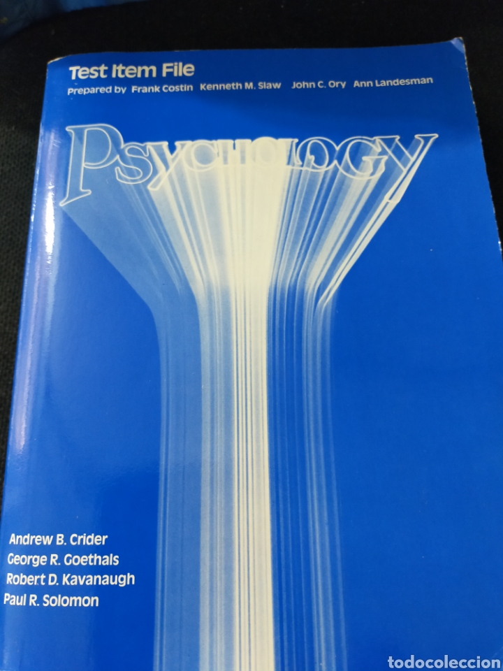 Gebrauchte B&uuml;cher: PSYCHOLOGY TEST ITEM FILE FRANK COSTIN SCOTT FIRESMAN AND COMPANY