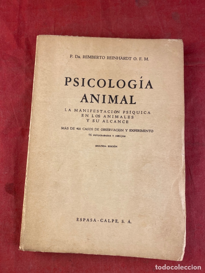 Libros de segunda mano: PSICOLOG&Iacute;A ANIMAL - Foto 1