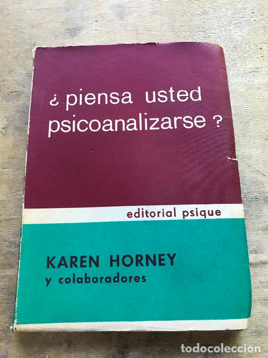 Libri di seconda mano: KAREN HORNEY Y OTROS AUTORES. &iquest;PIENSA USTED PSICOANALIZARSE?.