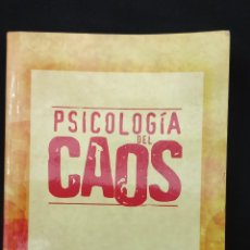 Libros de segunda mano: PSICOLOGÍA DEL CAOS MANUEL ALMENDRO ALMENDRO. Lote 363149205