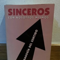 Libros de segunda mano: SINCEROS CON NOSOTROS MISMOS, PSICO-PEDAGOGÍA DEL SENTIDO FLORENCIO BAO. Lote 366624641