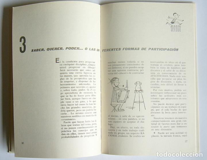 Libros de segunda mano: COMO SE PARTICIPA EN UNA REUNION - ANDRE CONQUET - Foto 3