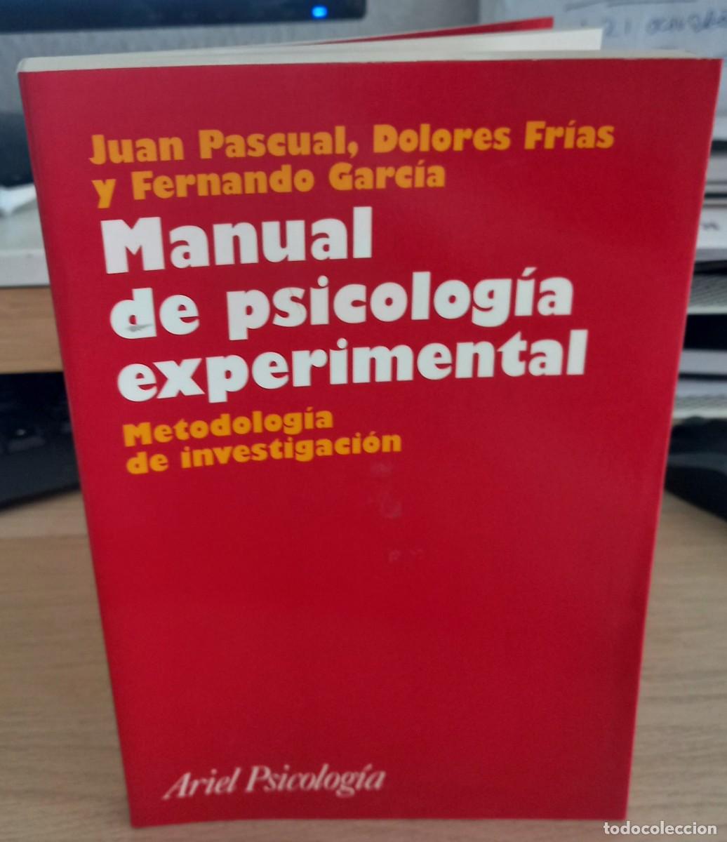 Libros de segunda mano: MANUAL DE PSICOLOG&Iacute;A EXPERIMENTAL - AA.VV - Foto 1