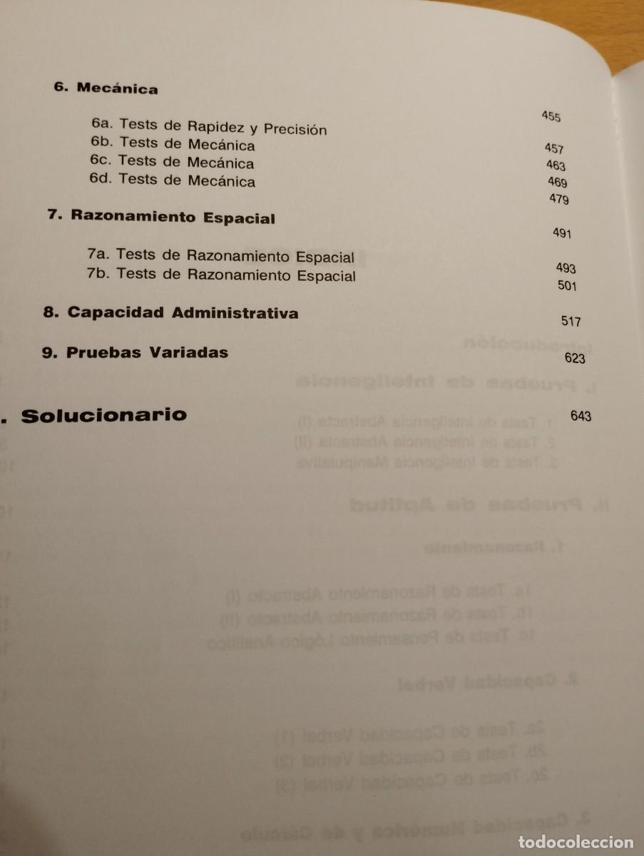 Libros de segunda mano: CUESTIONARIO PSICOT&Eacute;CNICO. EJERCICIOS PR&Aacute;CTICOS (MAD EDITORIAL) - Foto 4