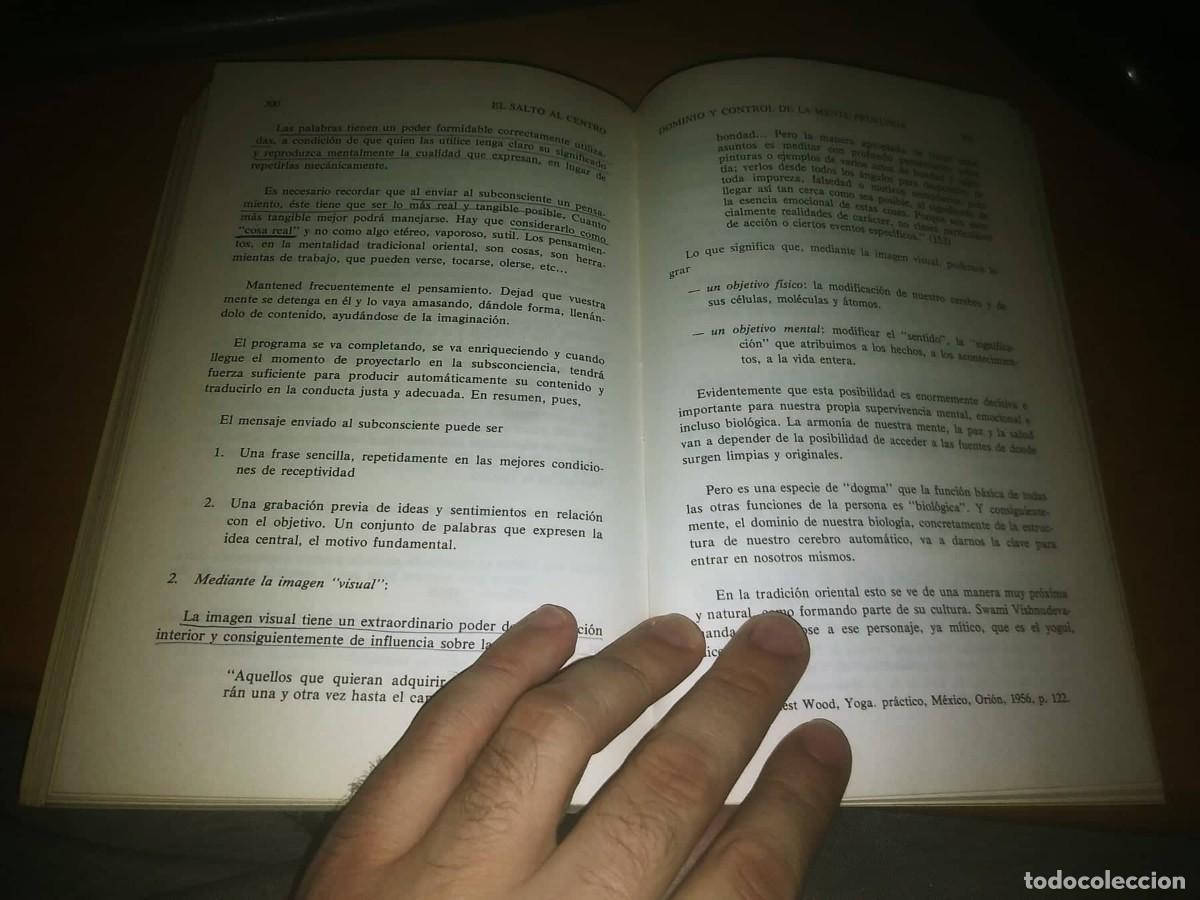 Libros de segunda mano: EL SALTO AL CENTRO. PR&Aacute;CTICAS DE INTERIORIZACI&Oacute;N - Foto 6