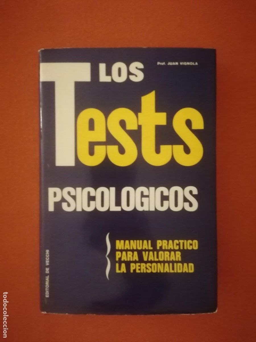 Libros de segunda mano: LOS TESTS PSICOL&Oacute;GICOS MANUAL PR&Aacute;CTICO PARA VALORAR LA PERSONALIDAD - Foto 1