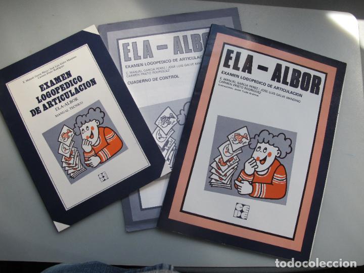 Libros de segunda mano: EXAMEN LOGOP&Eacute;DICO DE ARTICULACI&Oacute;N ( MANUAL T&Eacute;CNICO, FICHAS, CONTROL).- CEPE. -ALBOR. - 1991
