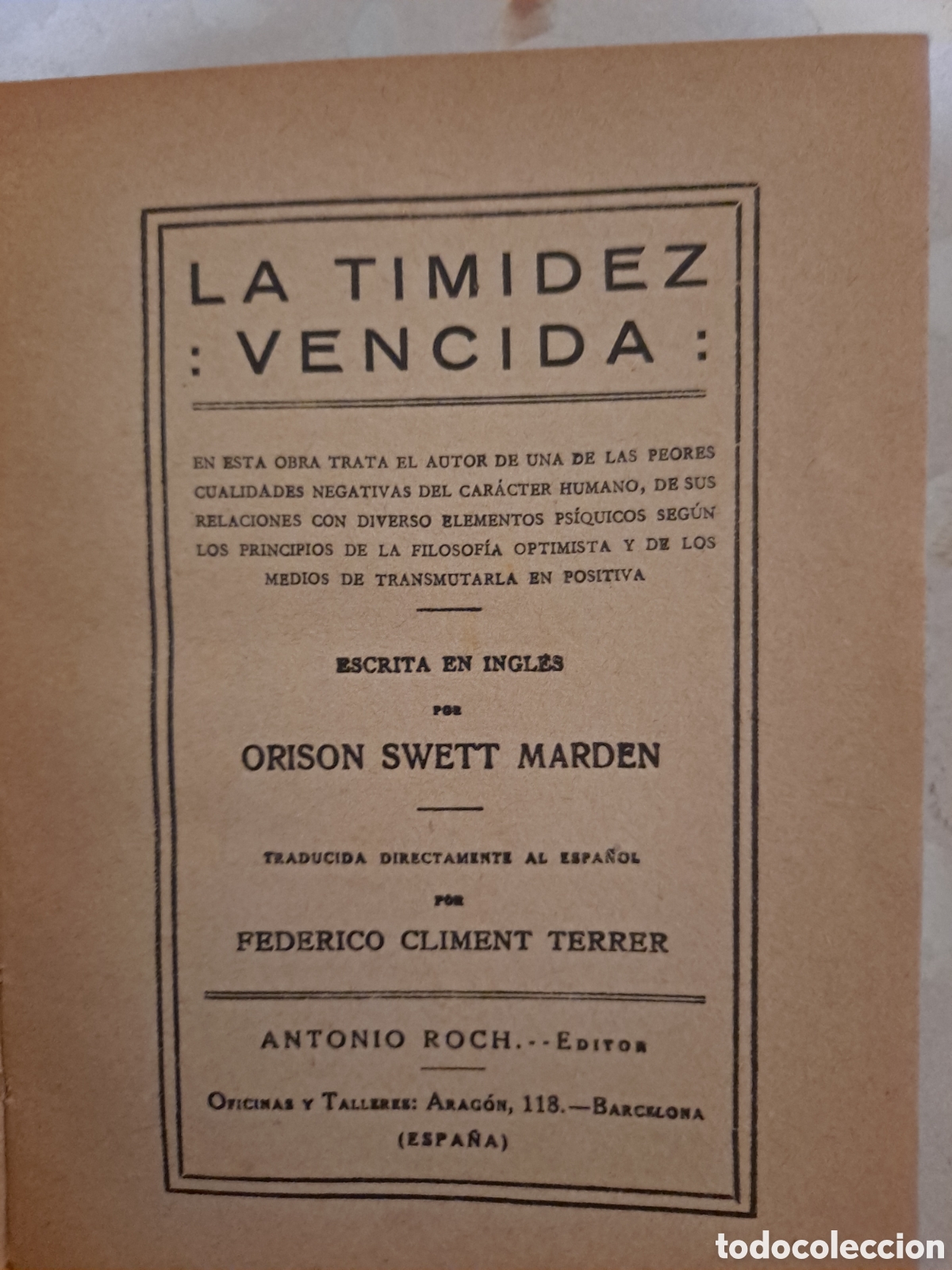 Libros de segunda mano: LA TIMIDEZ VENCIDA - Foto 3