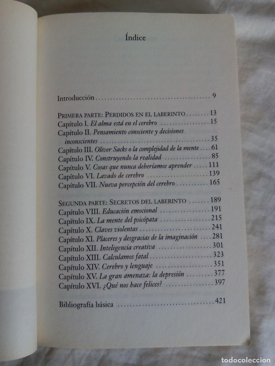 Libros de segunda mano: EL ALMA EST&Aacute; EN EL CEREBRO / E. PUNSET - Foto 3