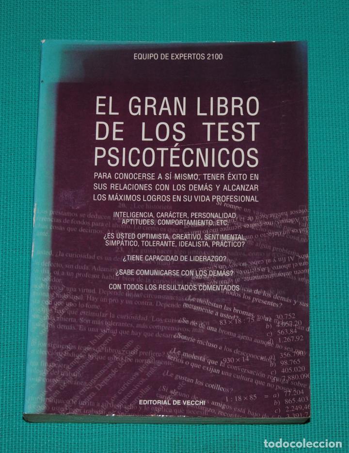 Libros de segunda mano: El gran libro de los tests psicot&eacute;cnicos - Foto 1