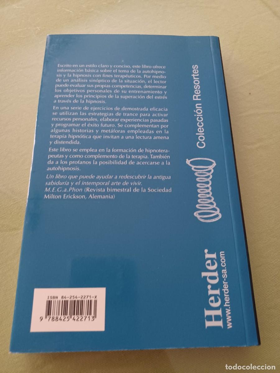 Libros de segunda mano: APRENDER HIPNOSIS . REVENSTORF, DIRK - Foto 2