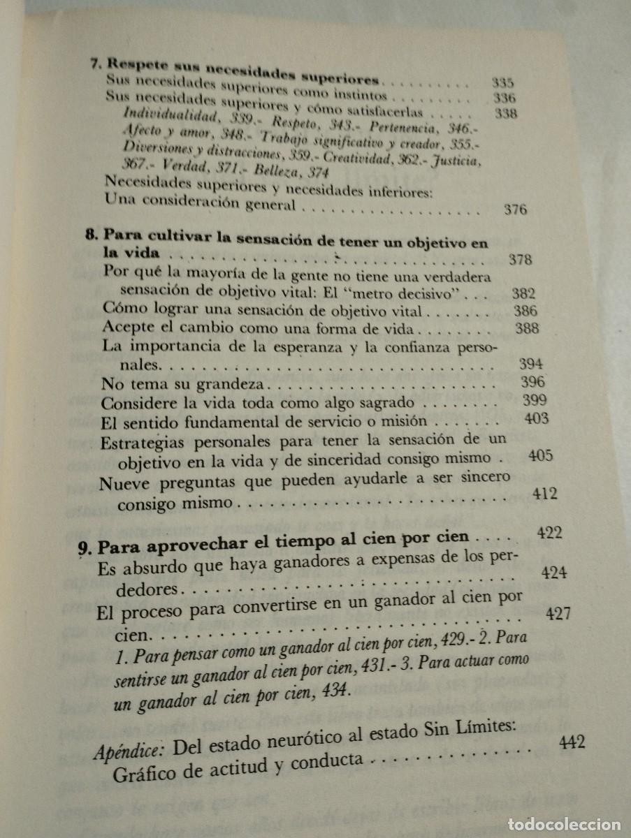 Libros de segunda mano: EL CIELO ES EL L&Iacute;MITE (WAYNE W. DYER) - Foto 5