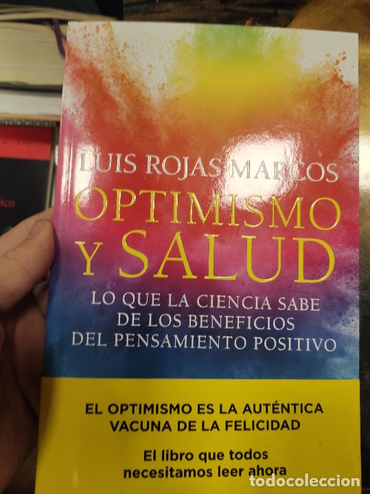 Libros de segunda mano: OPTIMISMO Y SALUD - ROJAS MARCOS, LUIS - Foto 1