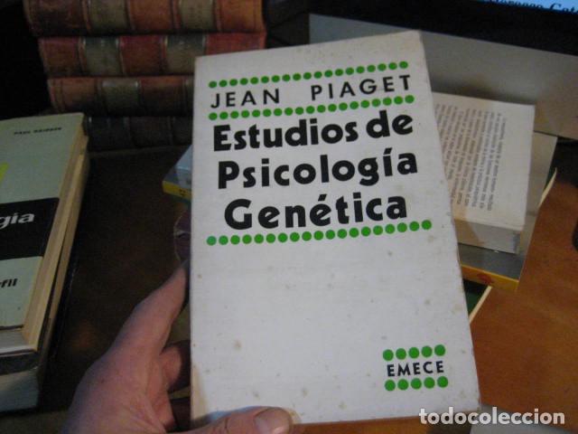Gebrauchte B&uuml;cher: ESTUDIOS DE PSICOLOGIA GENETICA. JEAN PIAGE EMECE ED