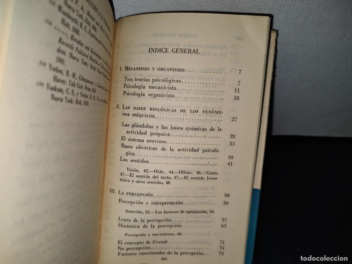 Libros de segunda mano: 55- INTRODUCCI&Oacute;N A LA PSICOLOG&Iacute;A - WERNER WOLFF - Foto 5
