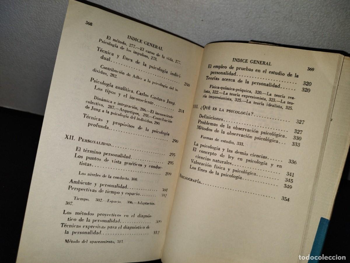 Libros de segunda mano: 55- INTRODUCCI&Oacute;N A LA PSICOLOG&Iacute;A - WERNER WOLFF - Foto 8