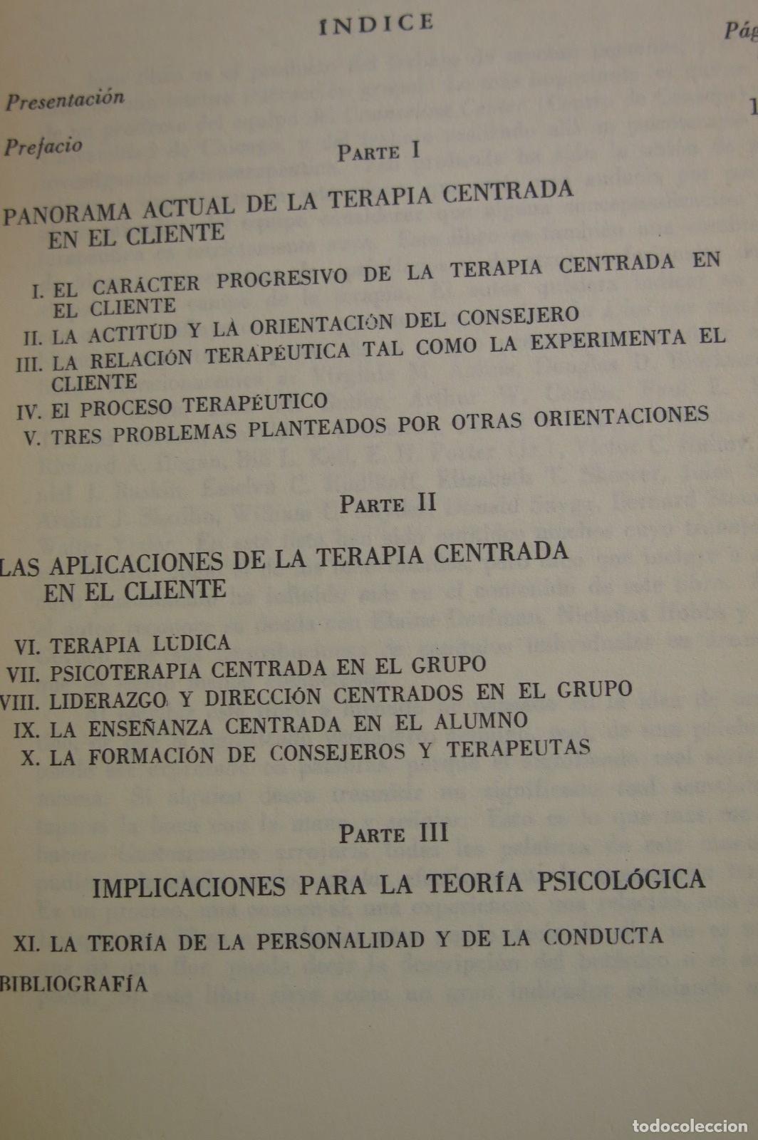 Libros de segunda mano: psicoterapia centrada en el cliente. carl r rogers - Foto 2