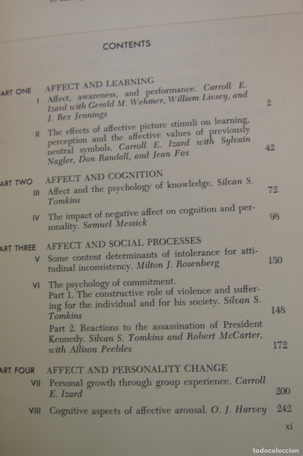 Libros de segunda mano: Affect, Cognition, and Personality - Foto 2