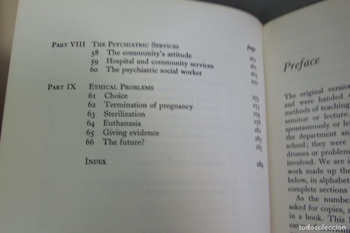 Libros de segunda mano: U. C. H. Notes on Psychiatry. VV.AA - Foto 5
