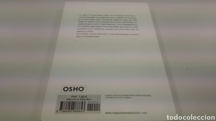 Libros de segunda mano: MIEDO DE OSHO (DE BOLSILLO) - Foto 2