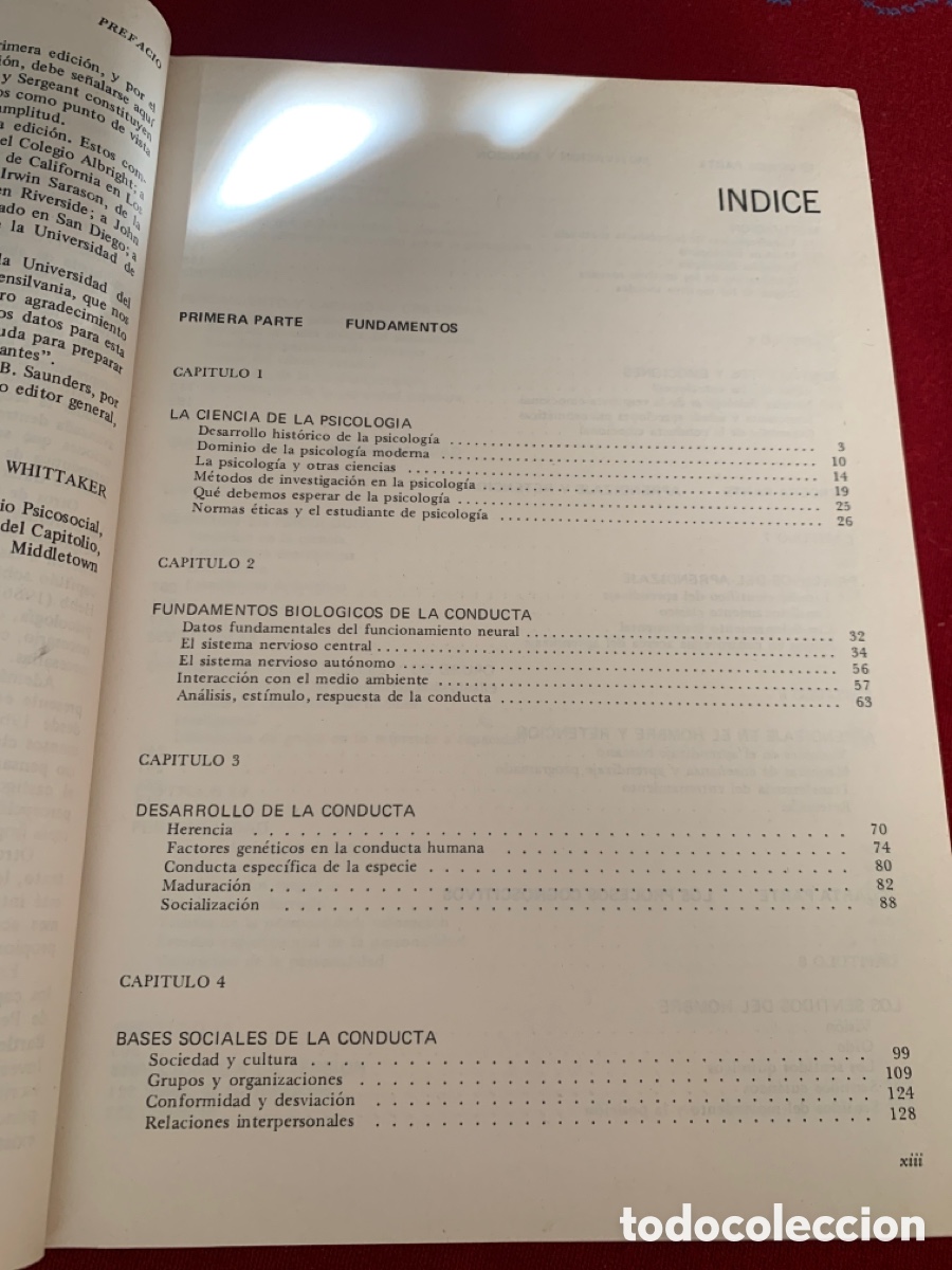 Libros de segunda mano: Psicolog&iacute;a. James O. Whittaker. - Foto 7