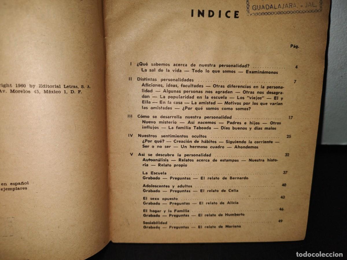 Libros de segunda mano: 61- EXPLORACI&Oacute;N DE LA PERSONALIDAD - WILLIAM E. HENRY - Foto 4