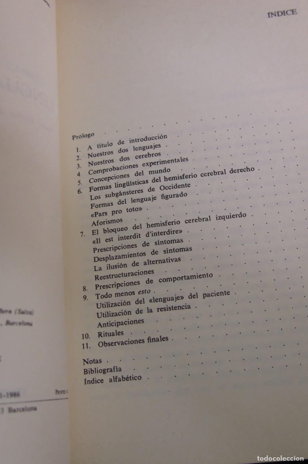 Libros de segunda mano: El lenguaje del cambio. Watzlawick - Foto 2
