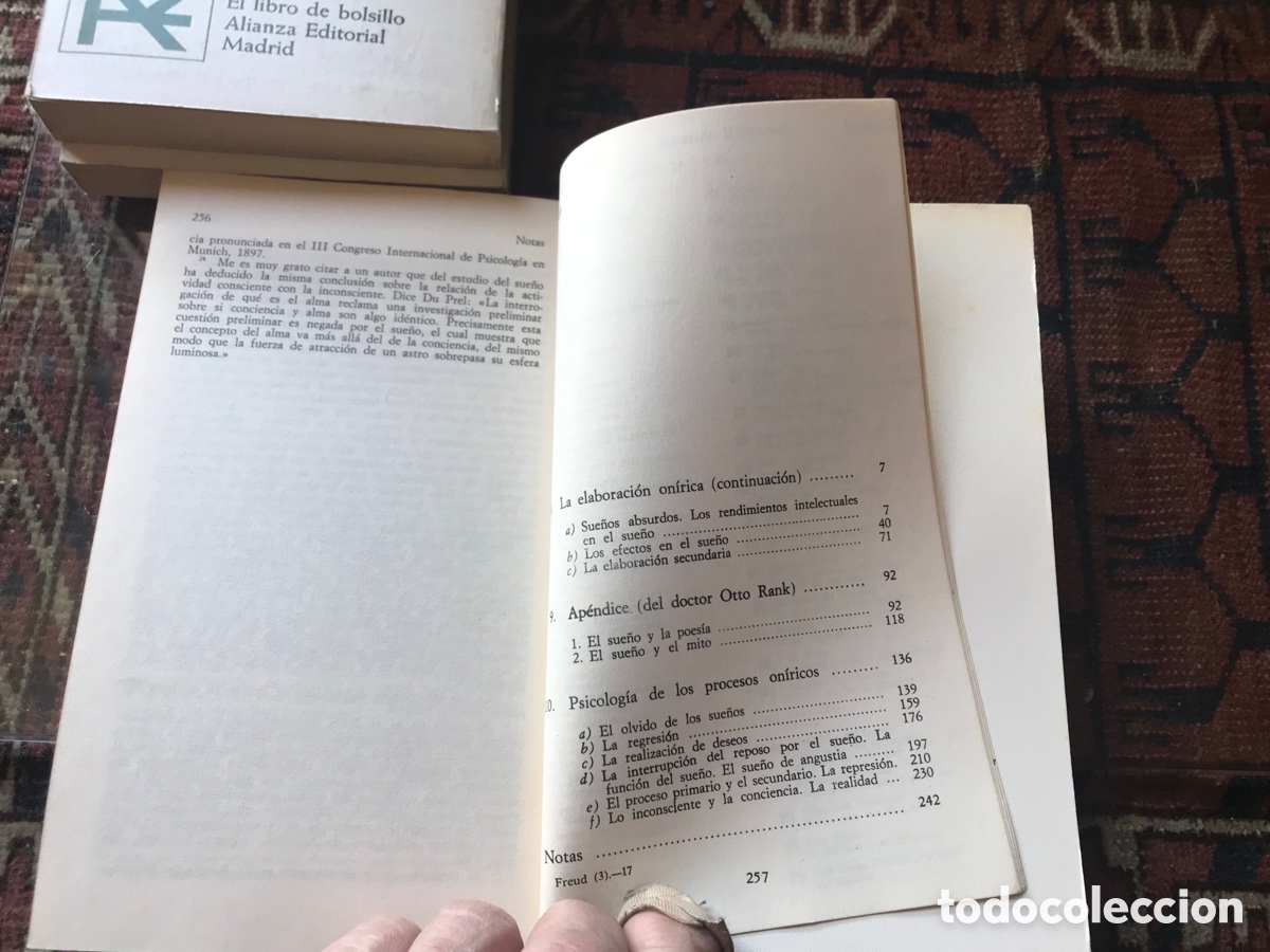 Libros de segunda mano: Interpretaci&oacute;n de los sue&ntilde;os. Sigmund Freud. Alianza editorial. - Foto 6