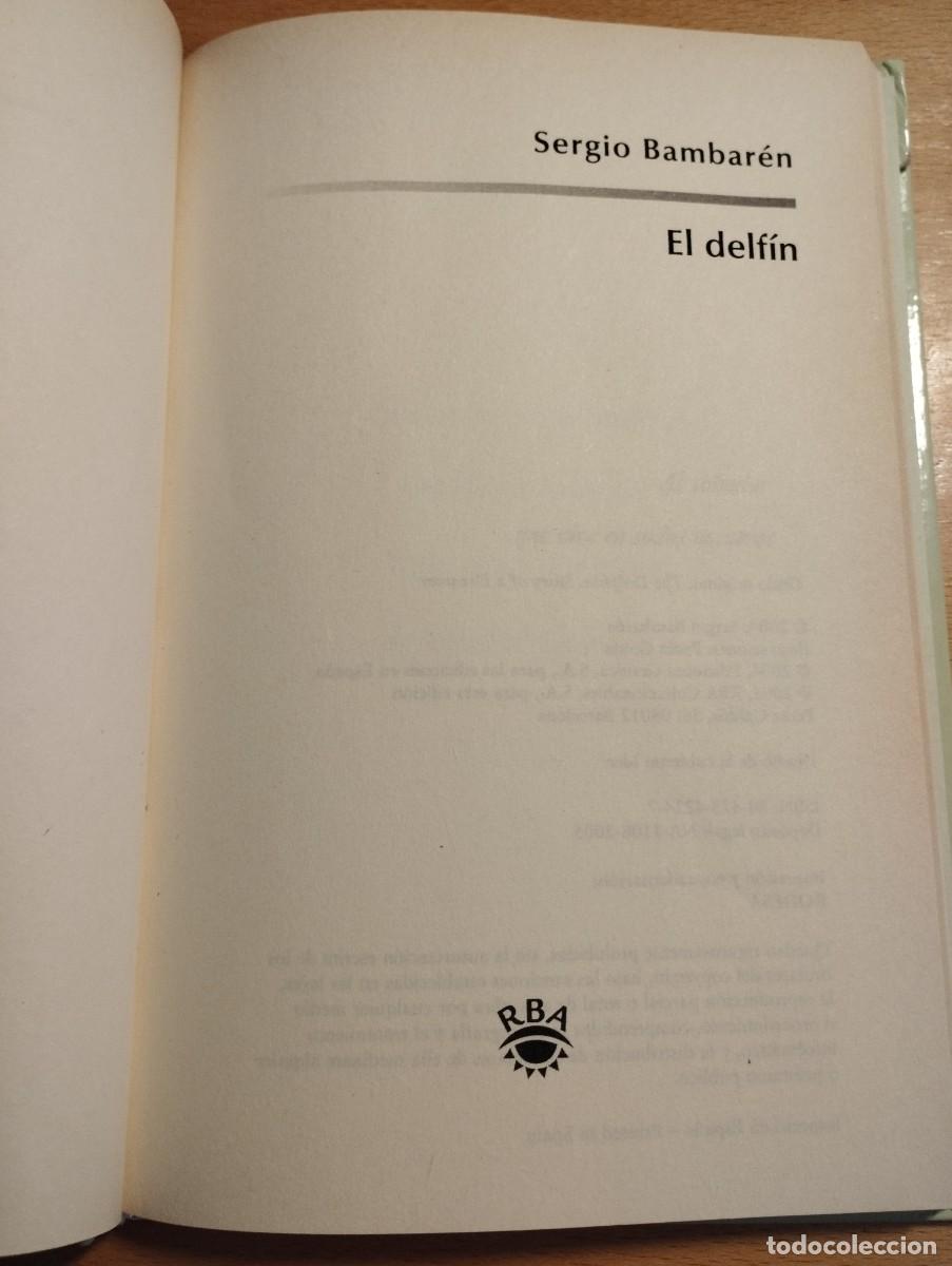 Libros de segunda mano: EL DELF&Iacute;N (SERGIO BAMBAR&Eacute;N) - Foto 2
