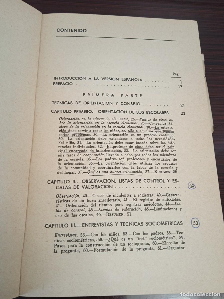 Libros de segunda mano: Orientaci&oacute;n del escolar. Robert H. Knapp. Ediciones Morata. - Foto 5