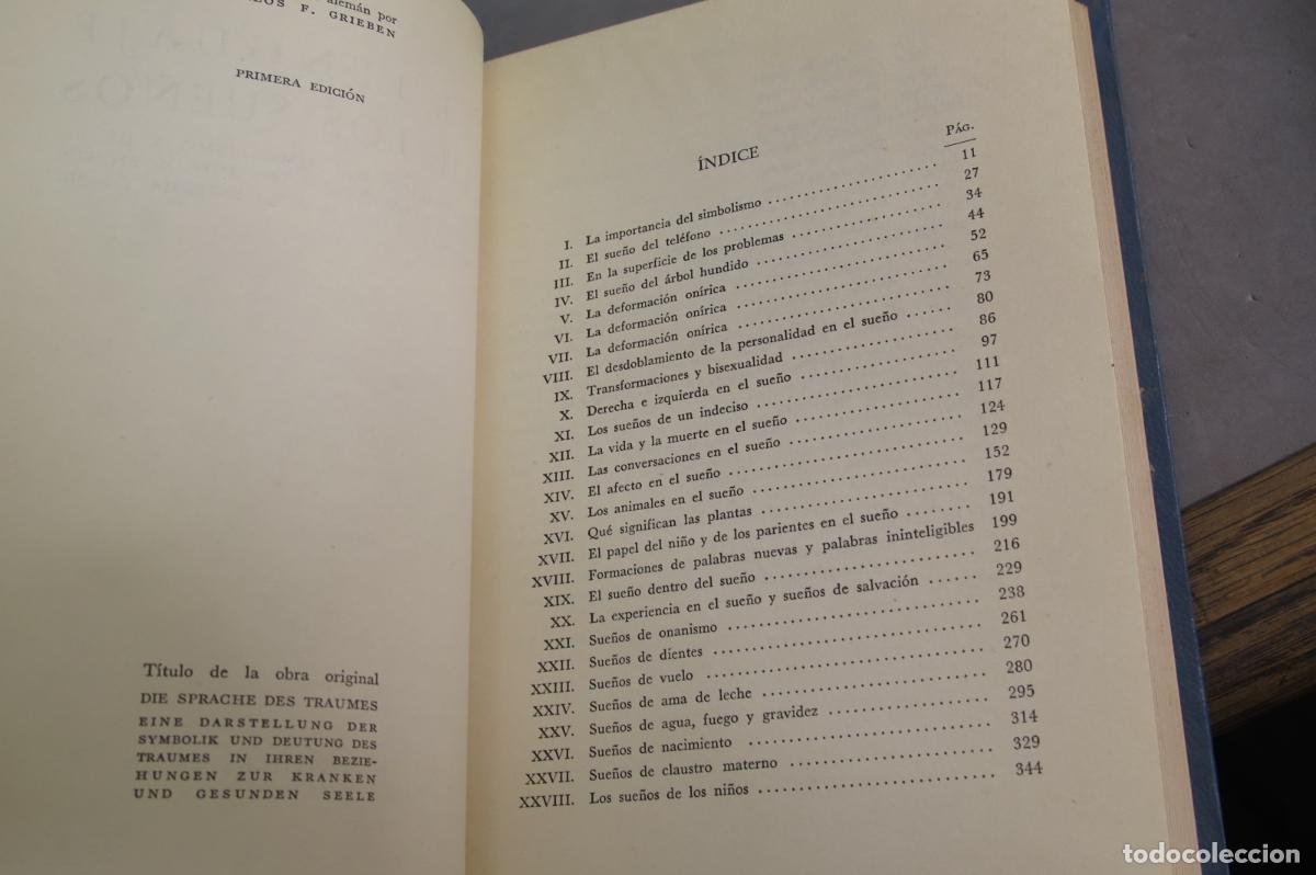Libros de segunda mano: El lenguaje de los sue&ntilde;os. Stekel - Foto 3