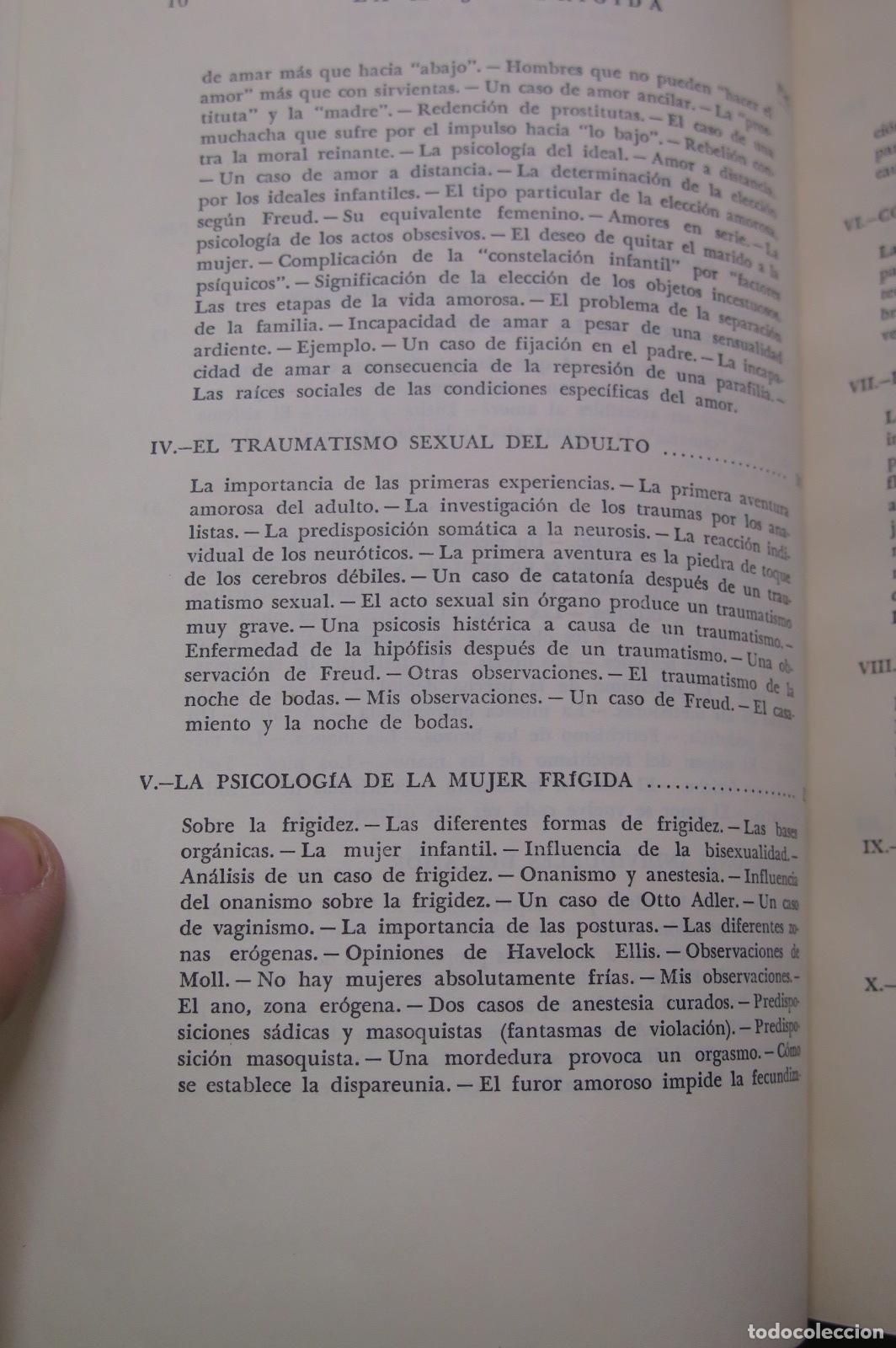 Libros de segunda mano: La mujer fr&iacute;gida. STEKEL - Foto 3