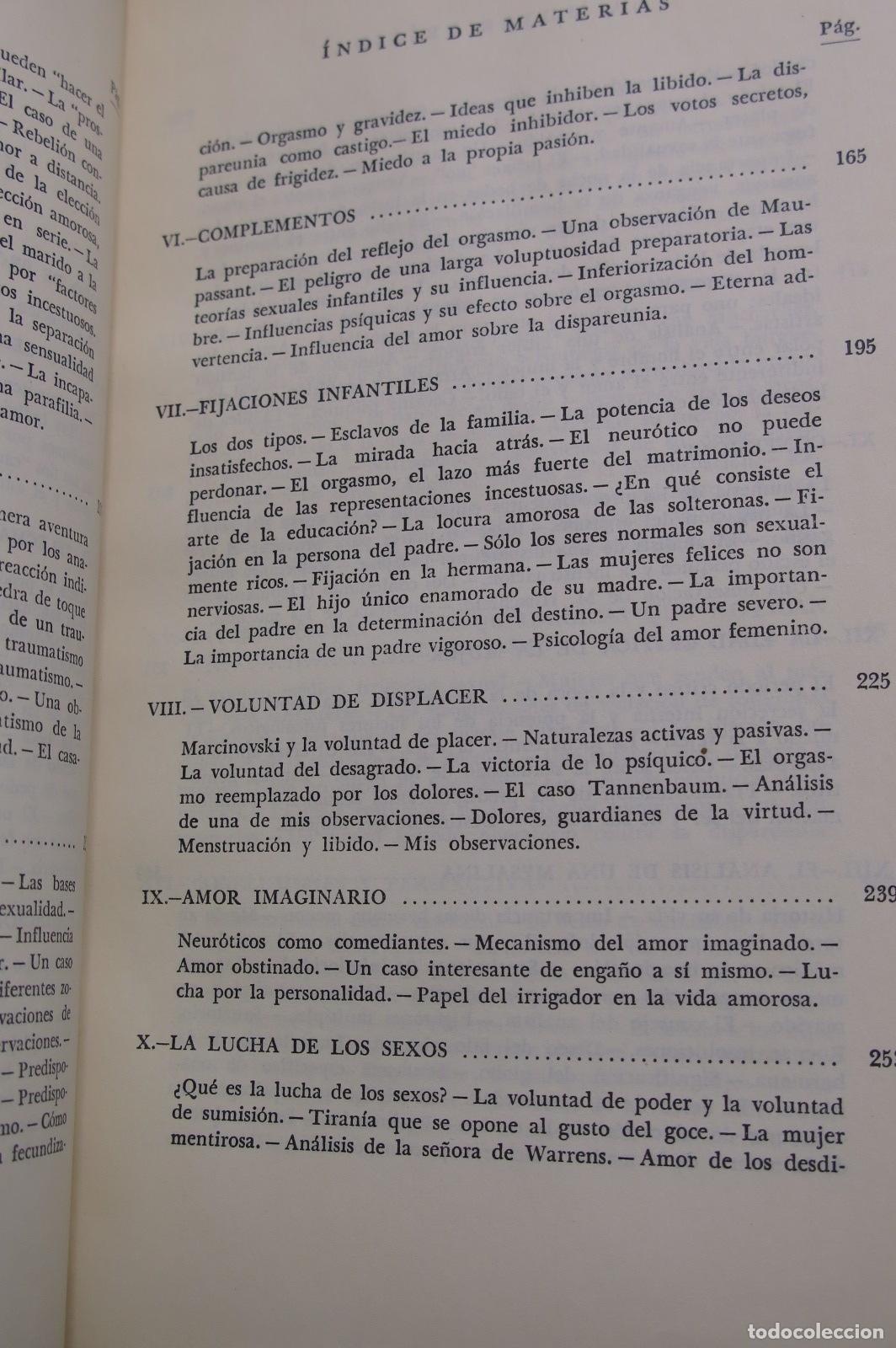 Libros de segunda mano: La mujer fr&iacute;gida. STEKEL - Foto 4