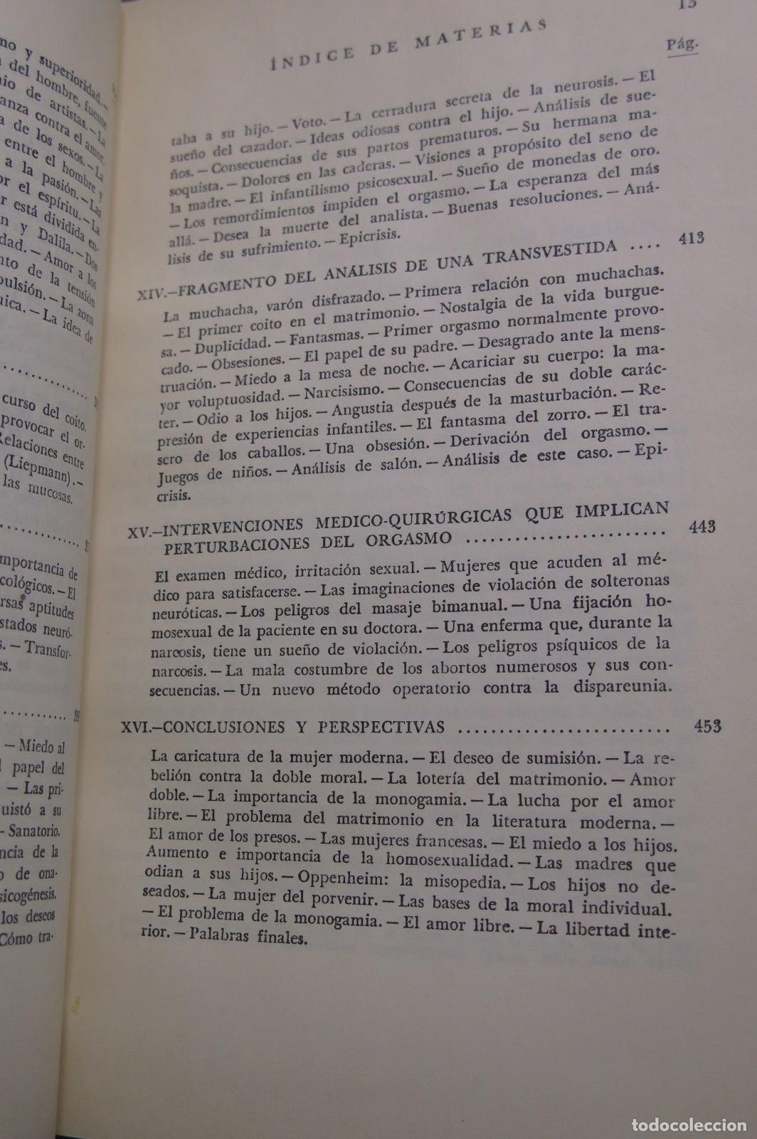 Libros de segunda mano: La mujer fr&iacute;gida. STEKEL - Foto 6