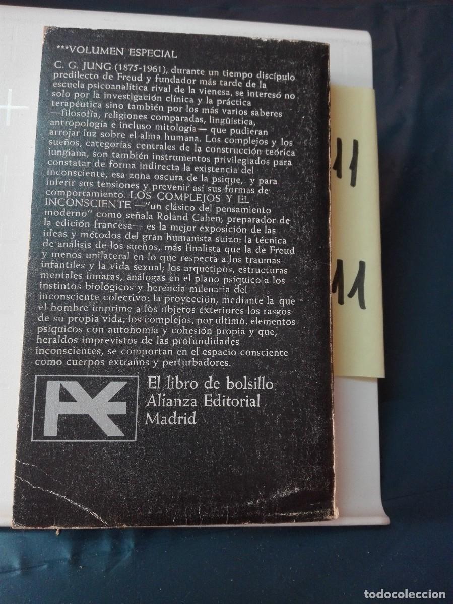 Libros de segunda mano: LOS COMPLEJOS Y EL INCONSCIENTE CARL G JUNG - Foto 2