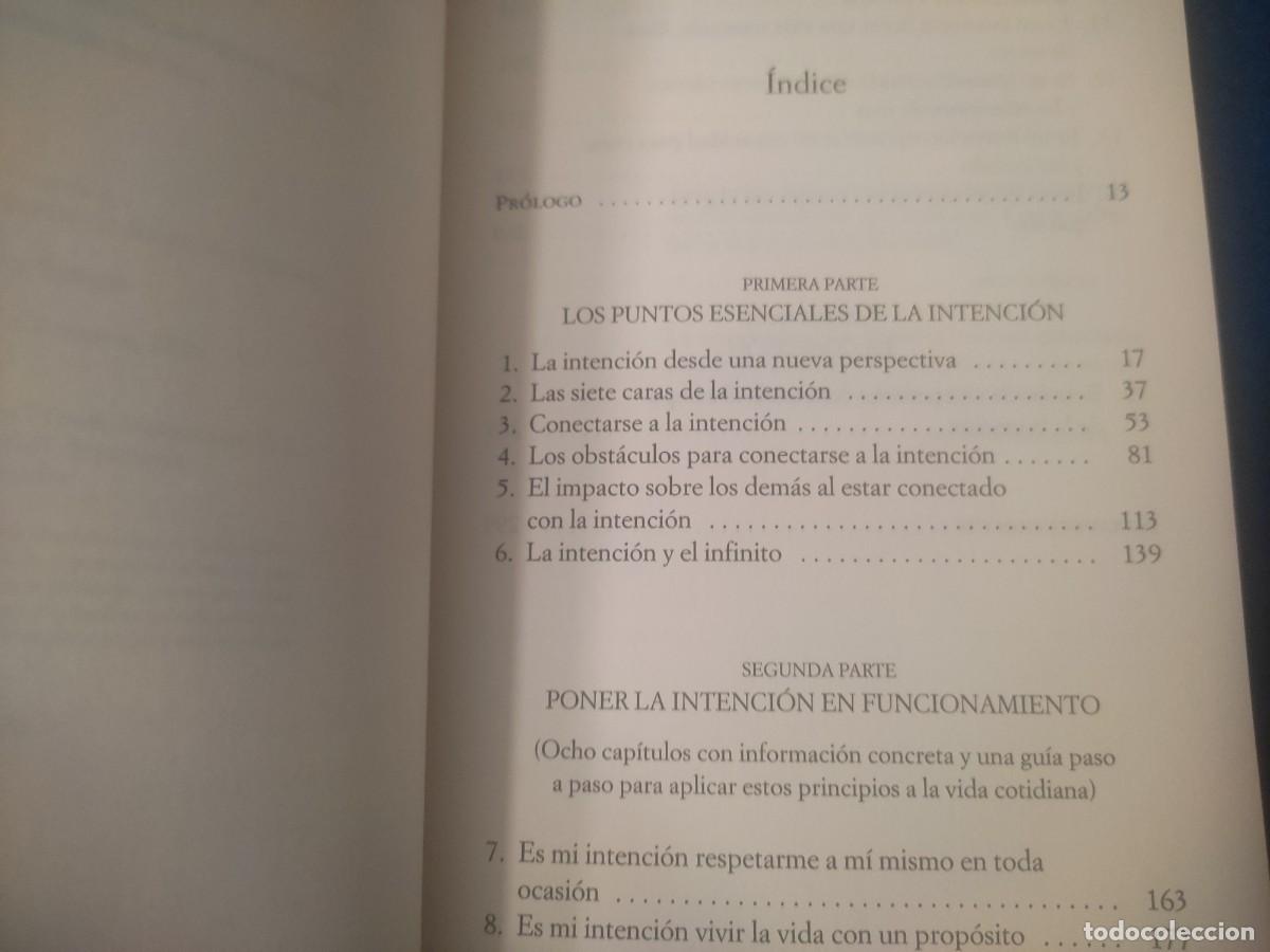 Libros de segunda mano: El Poder de la Intenci&oacute;n Wayne W. Dyer Editorial Random House Mondadori 2006 - Foto 7
